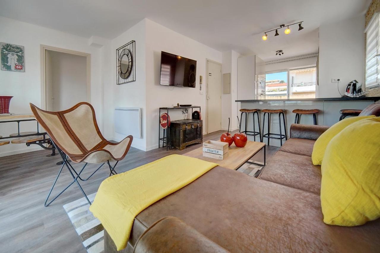 Immogroom - Renovated -Parking - Ac - Terraces 戛纳 外观 照片