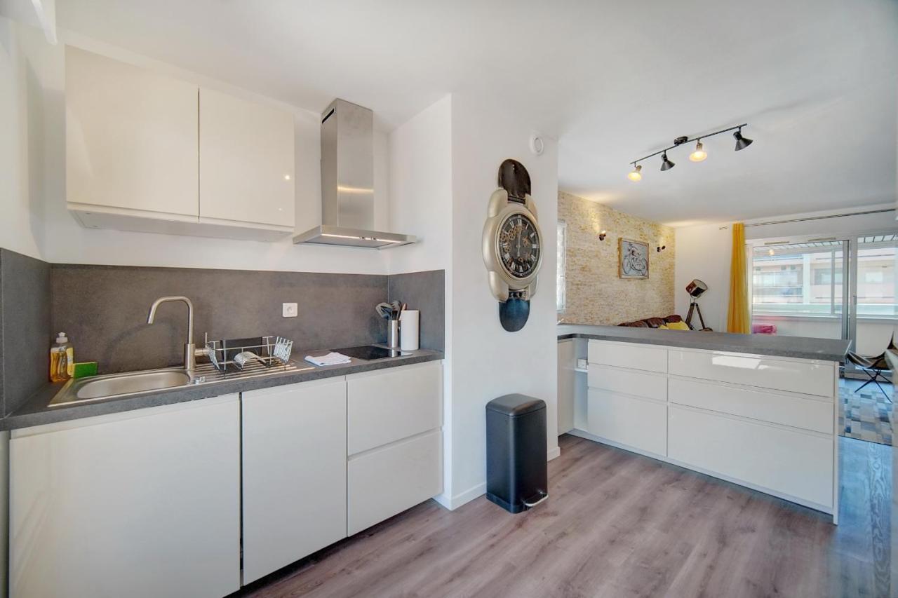Immogroom - Renovated -Parking - Ac - Terraces 戛纳 外观 照片